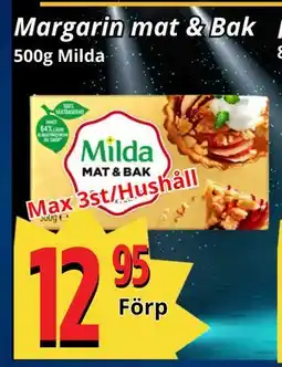 Supergrossen Margarin mat & Bak, SEK 12.95 erbjuda