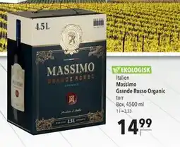 Citti Massimo Grande Rosso Organic, EUR 14.99 erbjuda