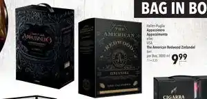 Appassinero Appassimento eller The American Redwood Zinfandel, EUR 9.99