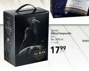 Citti Allblack Tempranillo, EUR 17.99 erbjuda