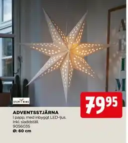 Jem&Fix ADVENTSSTJÄRNA, SEK 79.95 erbjuda