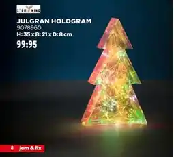 Jem&Fix JULGRAN HOLOGRAM, SEK 99.95 erbjuda