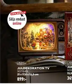 Jem&Fix JULDEKORATION TV, SEK 899 erbjuda
