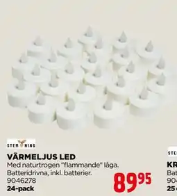 Jem&Fix VÄRMELJUS LED, SEK 89.95 erbjuda