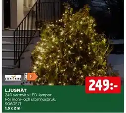 Jem&Fix LJUSNÄT, SEK 249 erbjuda