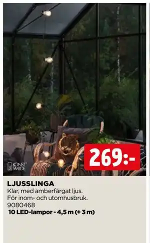 Jem&Fix LJUSSLINGA, SEK 269 erbjuda