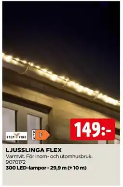 Jem&Fix LJUSSLINGA FLEX, SEK 149 erbjuda