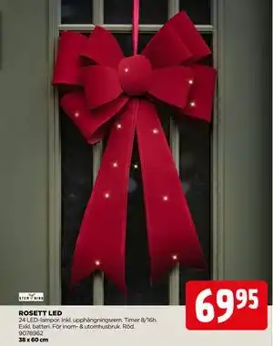 ROSETT LED, SEK 69.95