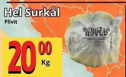Supergrossen Hel Surkål, SEK 20 erbjuda