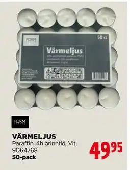 Jem&Fix VÄRMELJUS, SEK 49.95 erbjuda