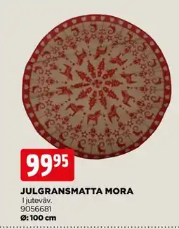Jem&Fix JULGRANSMATTA MORA, SEK 99.95 erbjuda