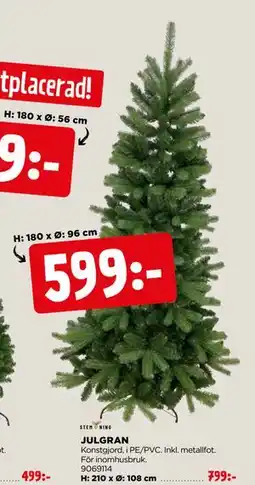 Jem&Fix JULGRAN, SEK 599 erbjuda