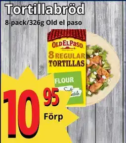Supergrossen Tortillabröd, SEK 10.95 erbjuda