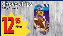 Supergrossen Choco chips, SEK 12.95 erbjuda