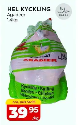 Matrix Butikerna Hel kyckling erbjuda