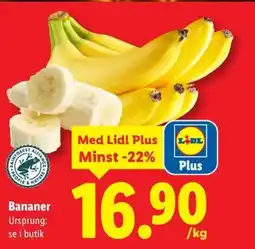 Lidl Bananer erbjuda