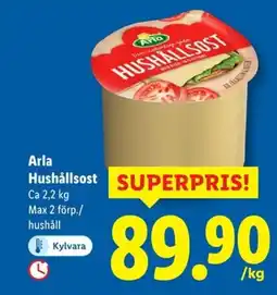 Lidl ARLA Hushållsost erbjuda