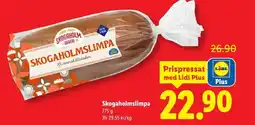 Lidl Skogaholmslimpa erbjuda