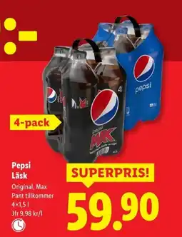 Lidl PEPSI Läsk erbjuda
