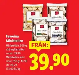 Lidl FAVORINA Ministollen erbjuda