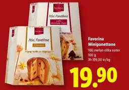 Lidl FAVORINA Minpanettone erbjuda