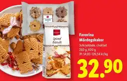 Lidl FAVORINA Mördegskakor erbjuda