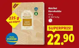 Lidl MATRIKET Havrekuddar erbjuda