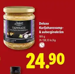 Lidl DELUXE Karljohansvamp- & auberginekräm erbjuda