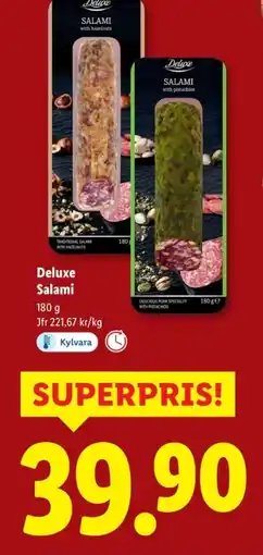 Lidl DELUXE Salami erbjuda