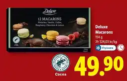 Lidl DELUXE Macarons erbjuda