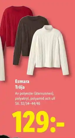 Lidl Esmara tröja erbjuda