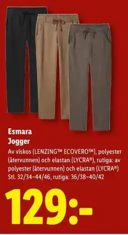 Lidl Esmara jogger erbjuda