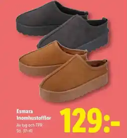 Lidl Esmara inomhustofflor erbjuda