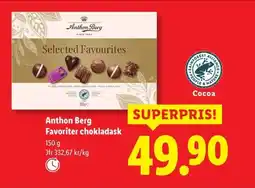 Lidl ANTHON BERG Favoriter chokladask erbjuda