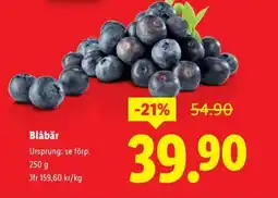Lidl Blåbär erbjuda
