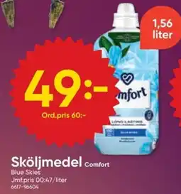 DollarStore COMFORT Sköljmedel erbjuda