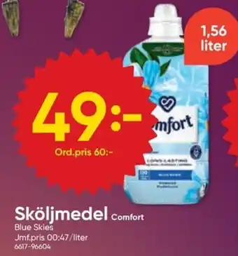 COMFORT Sköljmedel