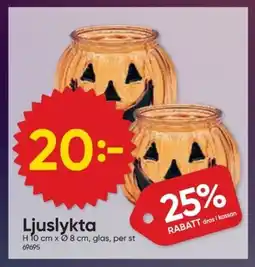 DollarStore Ljuslykta erbjuda