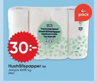 DollarStore IISI Hushållspapper erbjuda