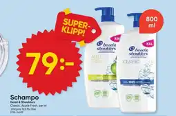 DollarStore HEAD & SHOULDERS Schampo erbjuda