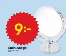 DollarStore Sminkspegel erbjuda