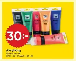 DollarStore Akrylfärg erbjuda