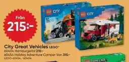 DollarStore LEGO City great vehicles erbjuda