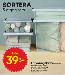 DollarStore Förvaringslåda erbjuda
