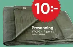 DollarStore Presenning erbjuda