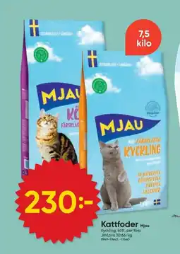 DollarStore MJAU Kattfoder erbjuda