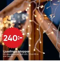 DollarStore Ljusslinga istappar erbjuda