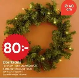 DollarStore Dörrkrans erbjuda