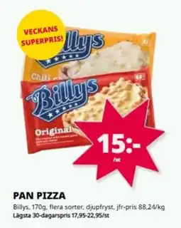 Tempo BILLYS Pan pizza erbjuda