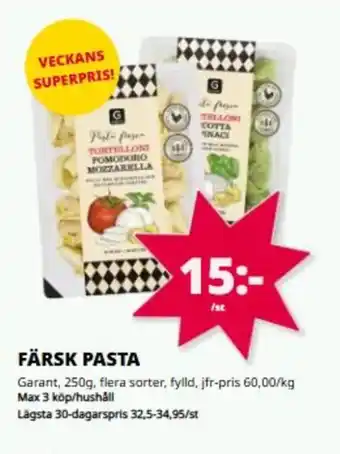 GARANT Färsk pasta